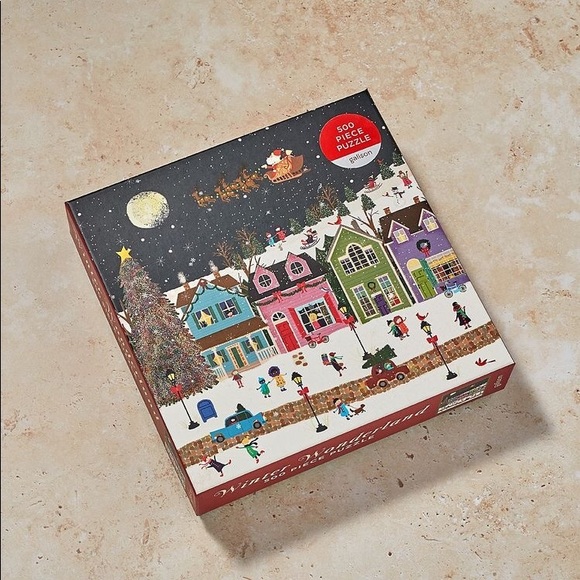 🎄Winter Wonderland 500 Piece Jigsaw Puzzle Holiday Christmas Galison - Picture 2 of 4